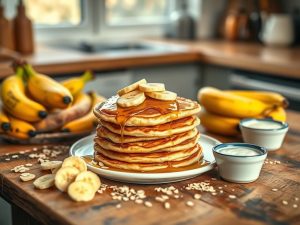Panqueca Banana para Bebê Deliciosa