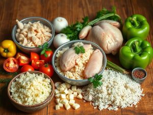 Ingredientes para Arroz com Galinha Simples: O Guia Completo