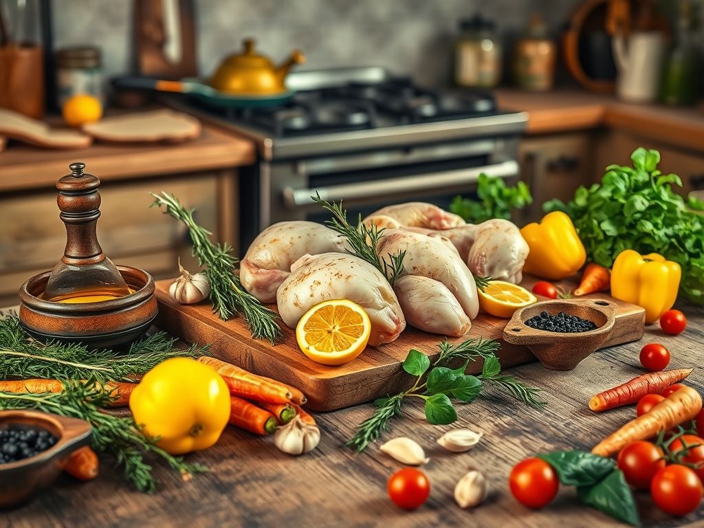 Ingredientes para Assar Frango no Forno em Pedaços: O Guia Completo