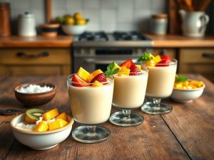 Pudim de Leite Diet Delícia Tropical