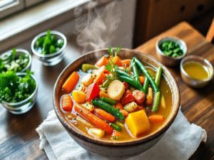 Caldo de Legumes Tropical