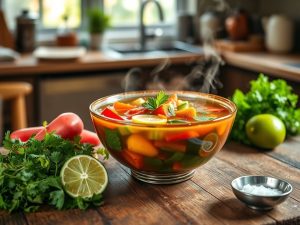 Caldo de Legumes para Risoto Tropical