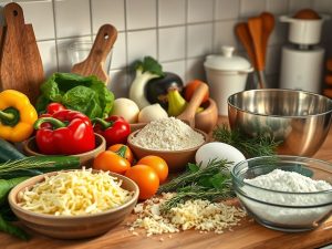 Descubra os Melhores Ingredientes para Bolo Salgado e Surpreenda na Cozinha