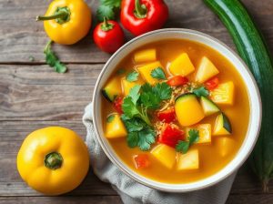 Caldo Vegano Tropical