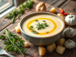 Caldo de Palmito com Batata Encantado