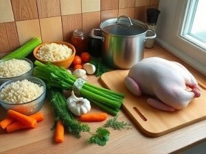 Os Melhores Ingredientes para Canja de Galinha: Uma Receita Tradicional e Reconfortante