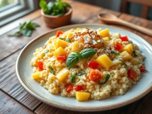 Risoto Sem Queijo Tropical