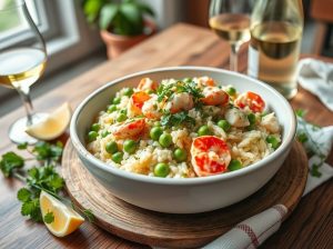 Risoto de Lagosta Tropical