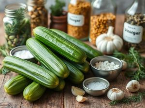 Os Melhores Ingredientes para Conserva de Pepino: Aprenda a Fazer em Casa