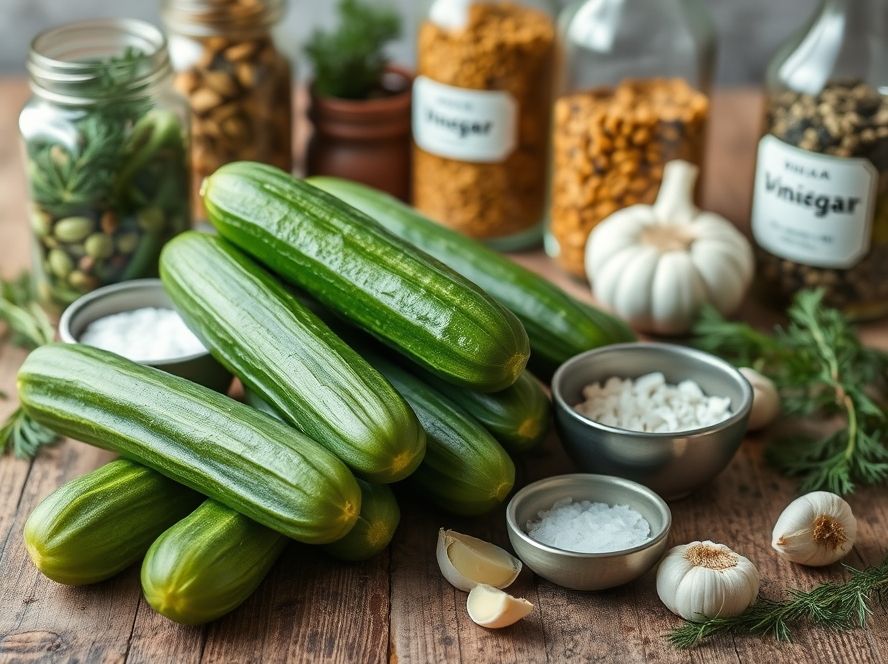 Os Melhores Ingredientes para Conserva de Pepino: Aprenda a Fazer em Casa