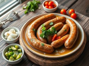Salsicha em Conserva Simples com Toque Brasileiro