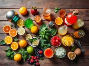 Os Melhores Ingredientes para Drinks: Transforme sua Coquetelaria em Casa