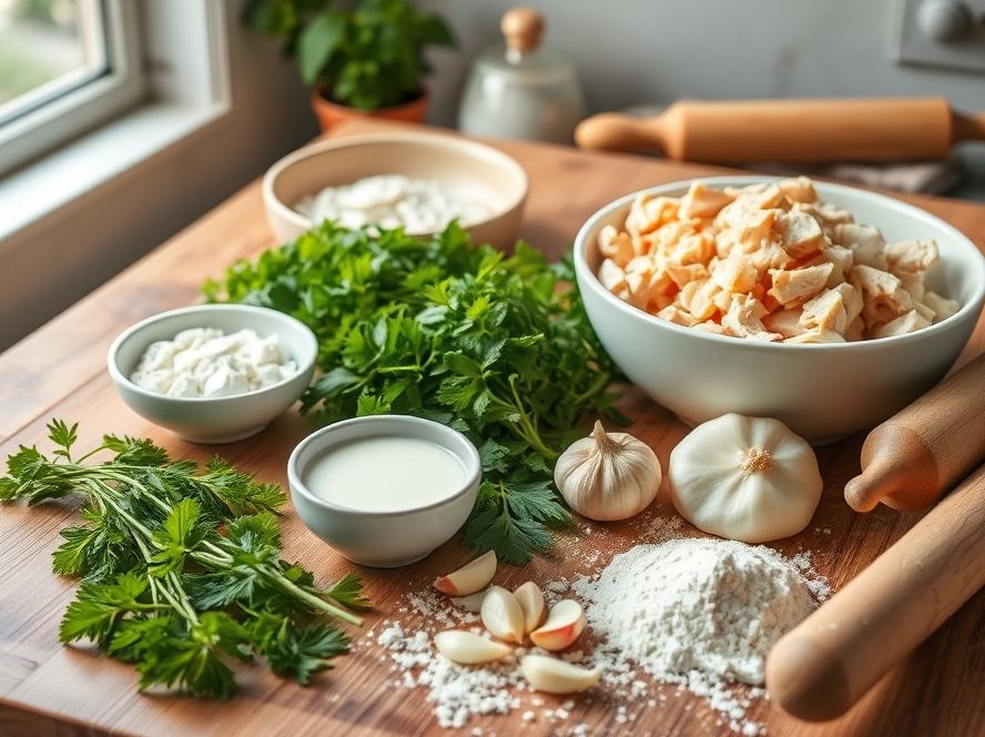 Os Melhores Ingredientes para Empadão de Frango Cremoso