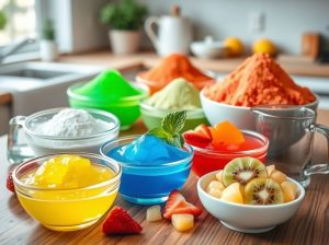 Descubra os Melhores Ingredientes para Gelatina Colorida e Faça Sucesso na Sua Cozinha