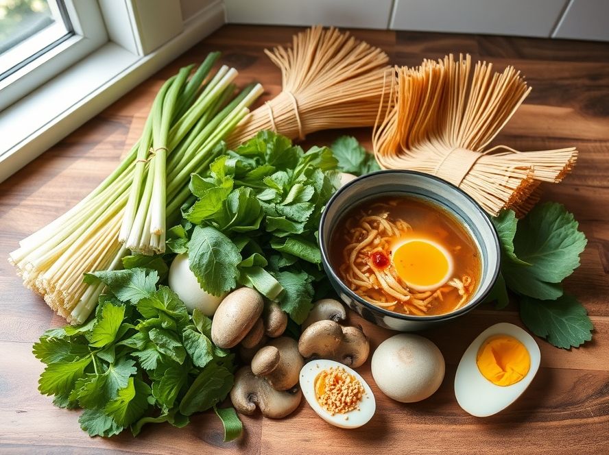 Os Melhores Ingredientes para Lamen: Como Montar o Seu Prato Perfeito