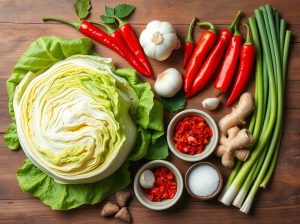 Os Melhores Ingredientes para Kimchi: Aprenda a Preparar Este Prato Tradicional Coreano