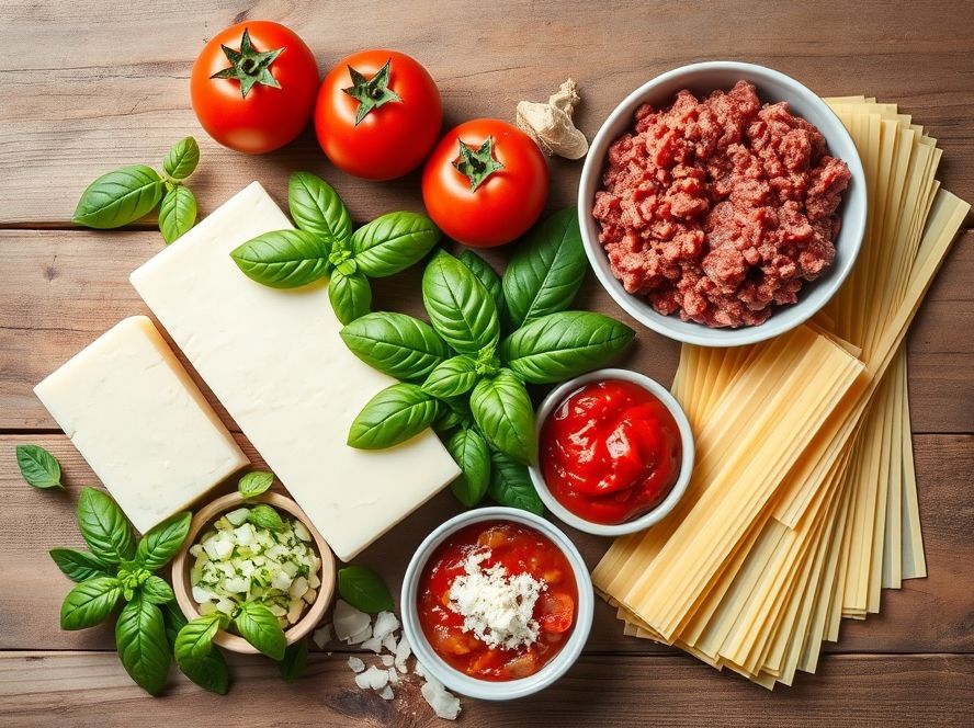 Os Melhores Ingredientes para Lasanha à Bolonhesa: Um Guia Completo