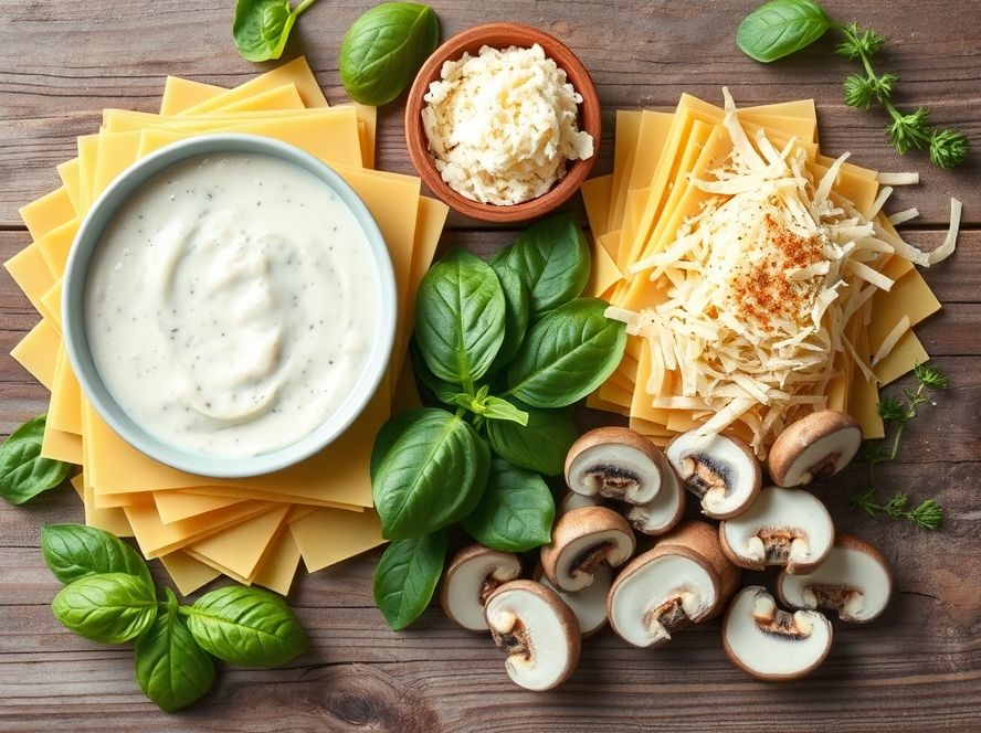 Os Melhores Ingredientes para Lasanha ao Molho Branco: Uma Receita Irresistível