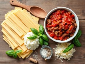 Os Melhores Ingredientes para Lasanha de Carne Moída: Receita Irresistível
