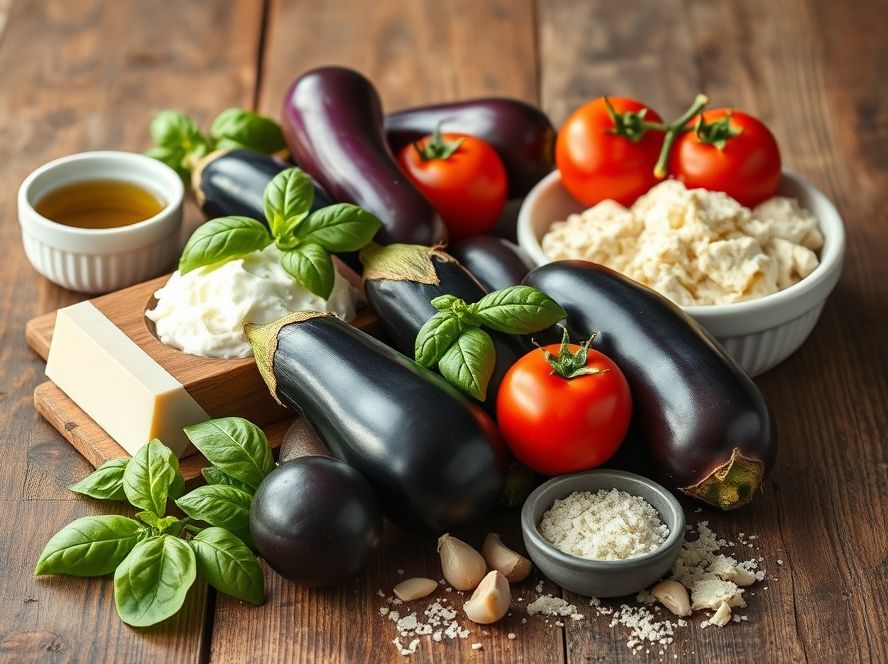 Os Melhores Ingredientes para Lasanha de Berinjela: Uma Receita Deliciosa e Saudável