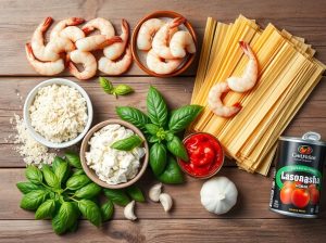 Os Melhores Ingredientes para Lasanha de Camarão: Uma Receita Irresistível