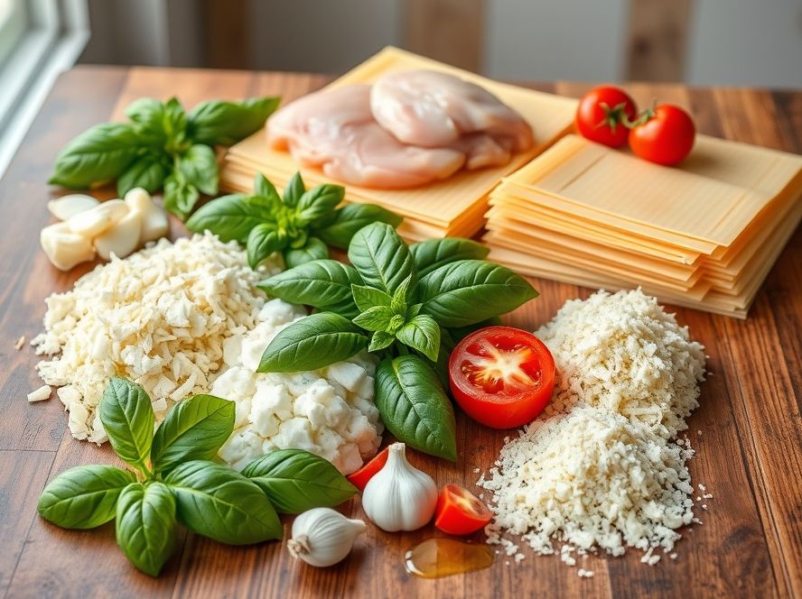 Os Melhores Ingredientes para Lasanha de Frango Tudo Gostoso